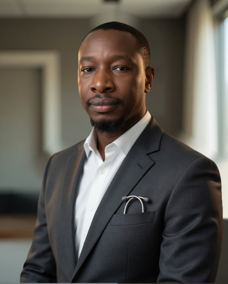 Dr. Stephen Tobi Olukotun, Founder & Medical Lead