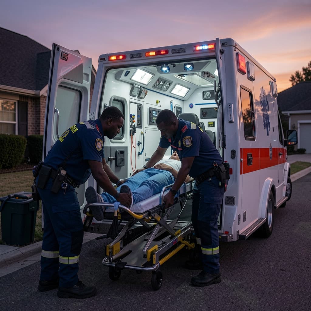 Ambulance coordination for emergency transport